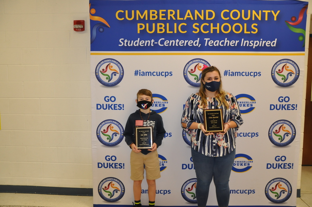 Cumberland School Board Recognizes Students of the Month