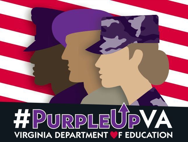 #PurpleUpVA Virginia Department of Education