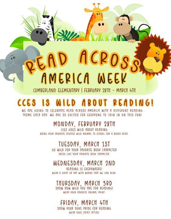 CCES Read Across America Week