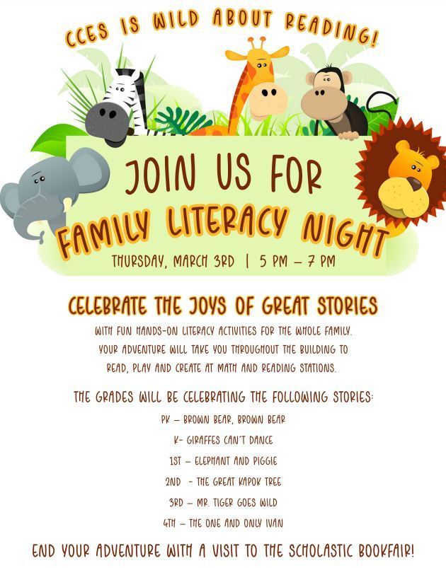 CCES Family Literacy Night 