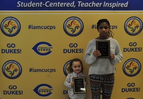 Cumberland School Board Recognizes Students of the Month