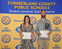 Staff Presented to Cumberland School Board at September Meeting